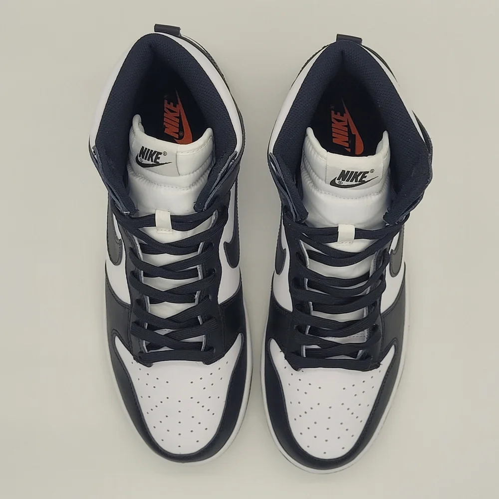Nike Dunk High Retro Panda Black White DD1399-105 Men’s Size 11.5 - NEW - Picture 2 of 10